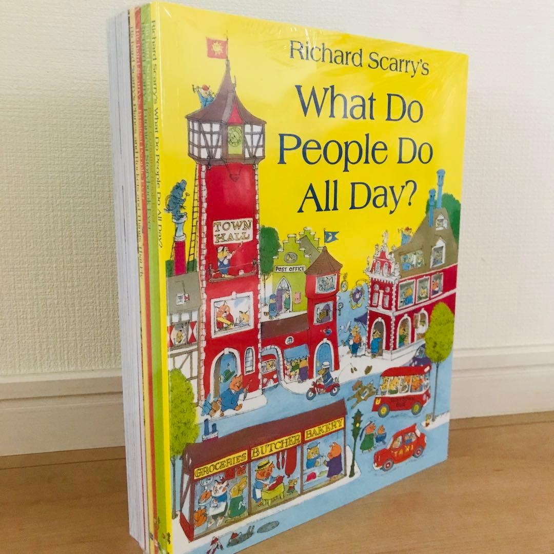 Richard Scarry リチャード・スキャリー　英語絵本　正規品　10冊