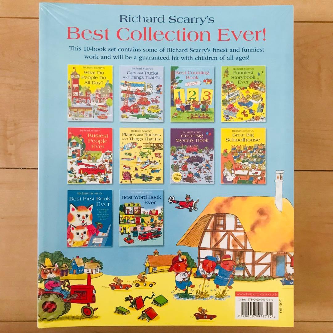Richard Scarry リチャード・スキャリー　英語絵本　正規品　10冊
