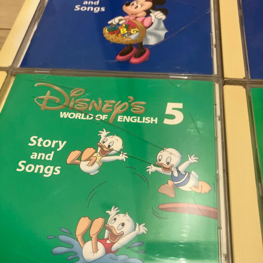 Disney WORLD OF ENGLISH DVD cd セット
