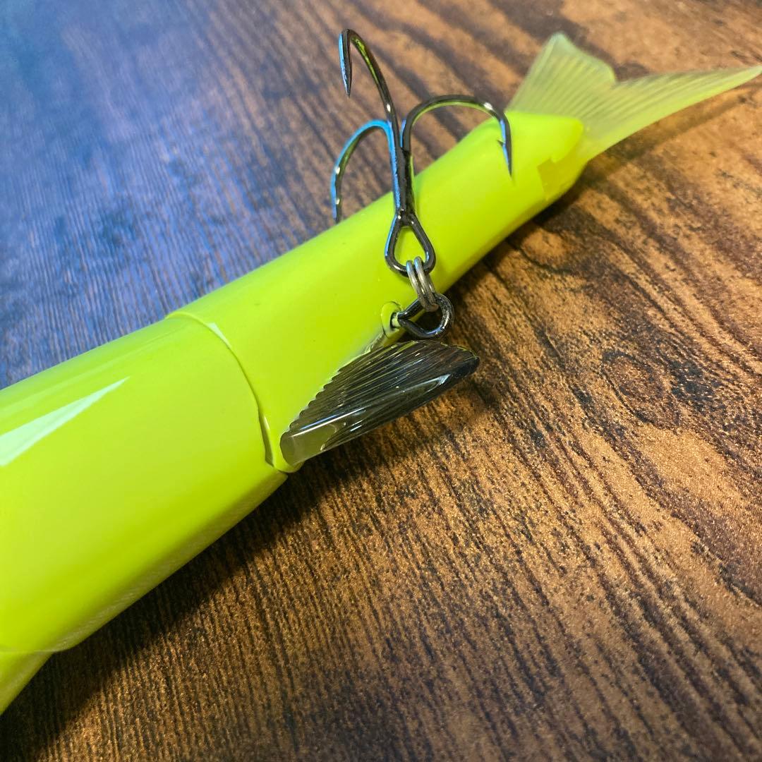 ダウズスイマー220 潮来釣具　限定カラー　コルベットイエロー　ビッグベイト