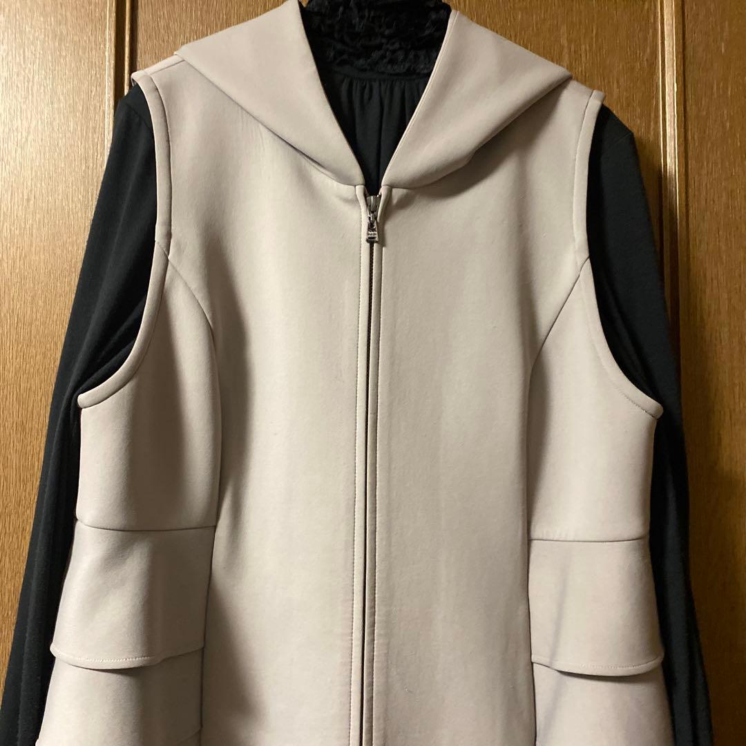 tobechic大きいサイズ44♥︎ダンボールニットロングジレ