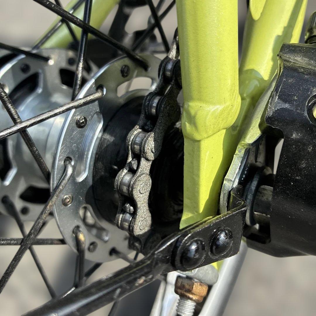 L26【大阪堺市/引取】中古 折りたたみ自転車 20インチ パナソニック