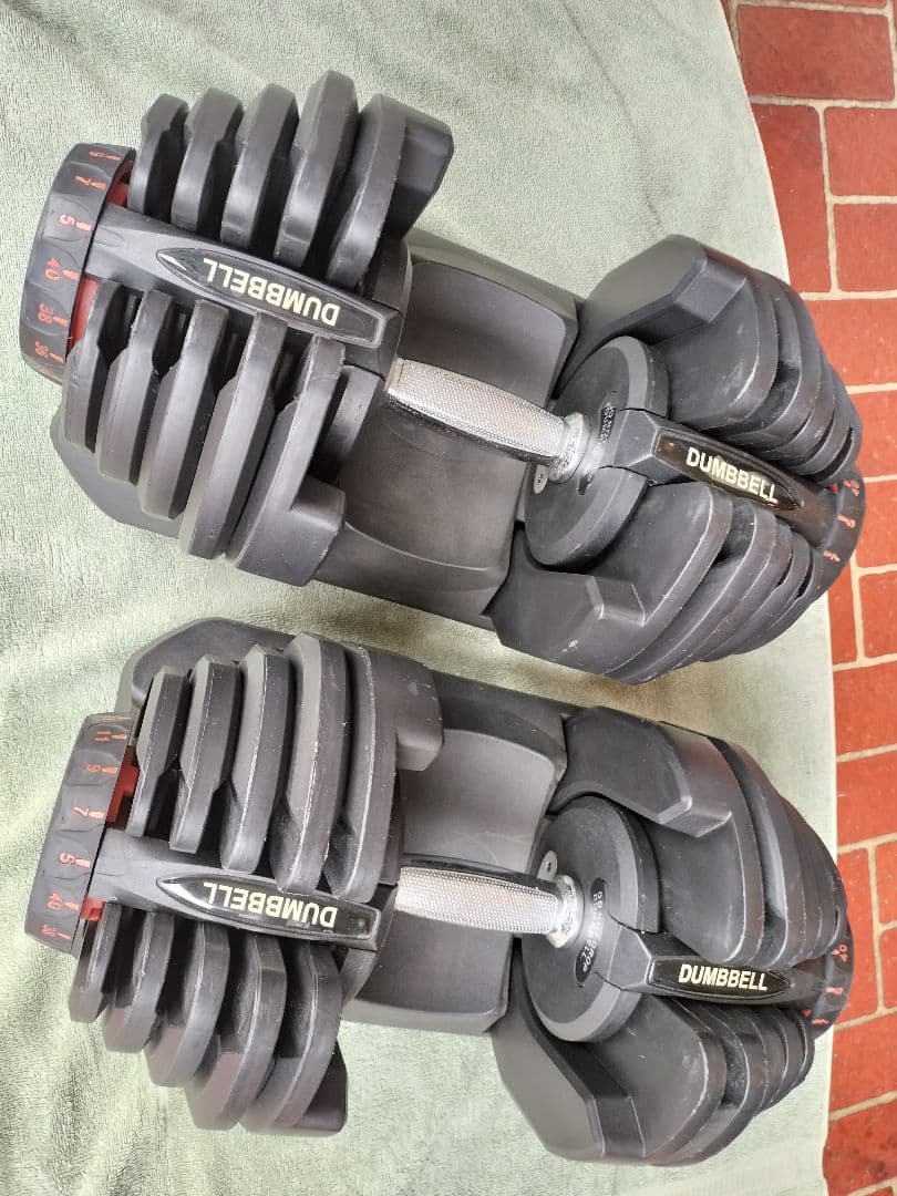 DUMBBELL 可変式ダンベル 最大40kg 片側B