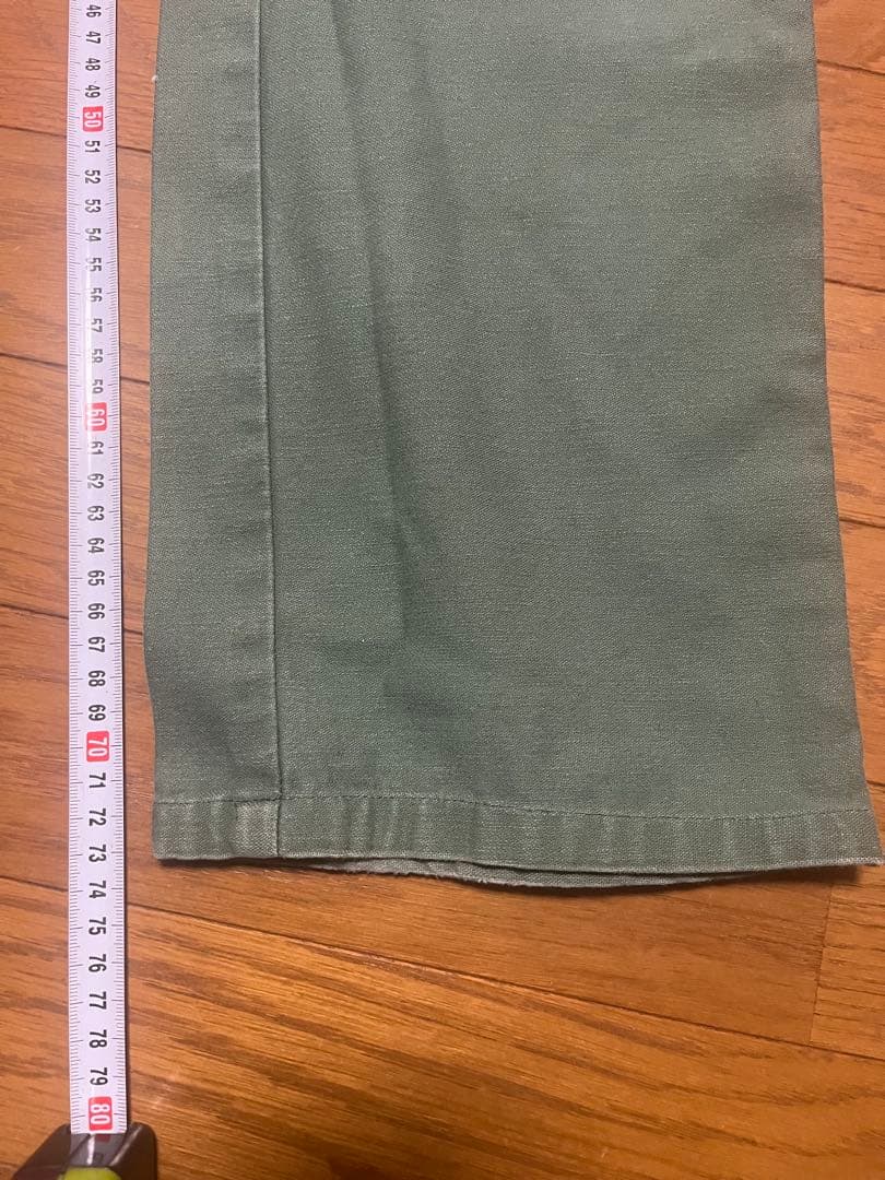 USA製 adbe ベイカーパンツ W33L32 カーキ 90s y2k