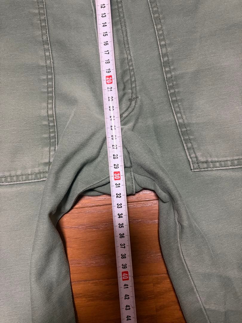 USA製 adbe ベイカーパンツ W33L32 カーキ 90s y2k