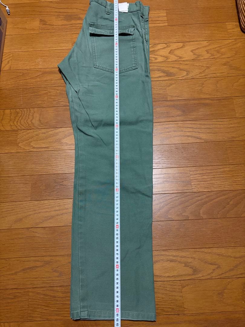USA製 adbe ベイカーパンツ W33L32 カーキ 90s y2k