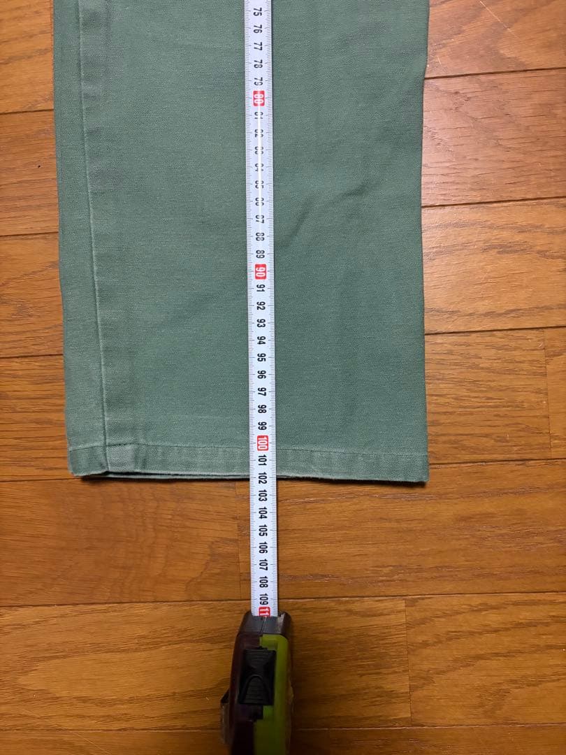 USA製 adbe ベイカーパンツ W33L32 カーキ 90s y2k