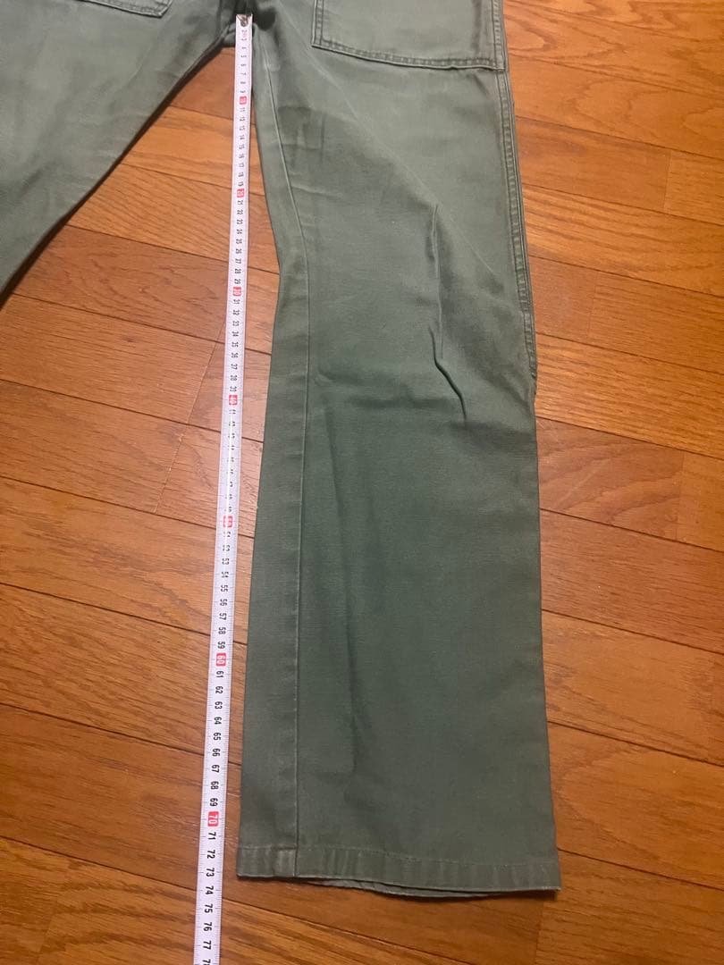 USA製 adbe ベイカーパンツ W33L32 カーキ 90s y2k