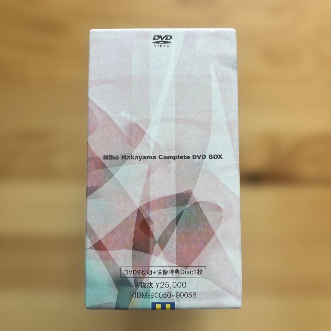 中山美穂 Complete DVD BOX 初回生産限定盤 極美品！