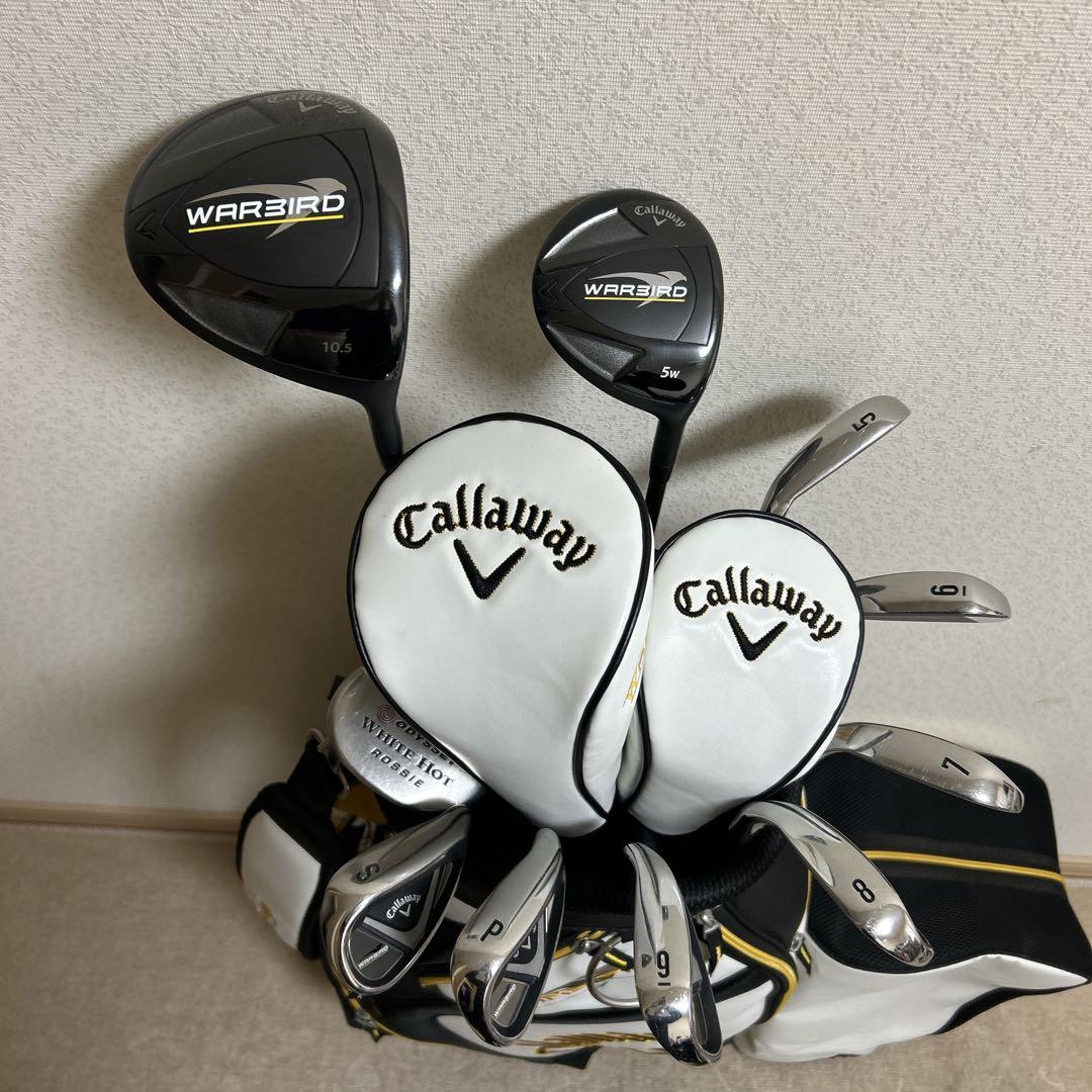 人気‼️【美品】キャロウェイ♪ウォーバード★ゴルフクラブセット/メンズ 男性