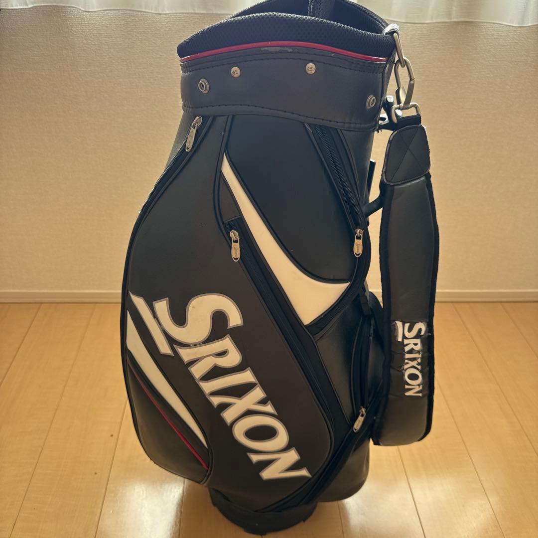 Srixon キャディバッグ ブラック/ホワイト