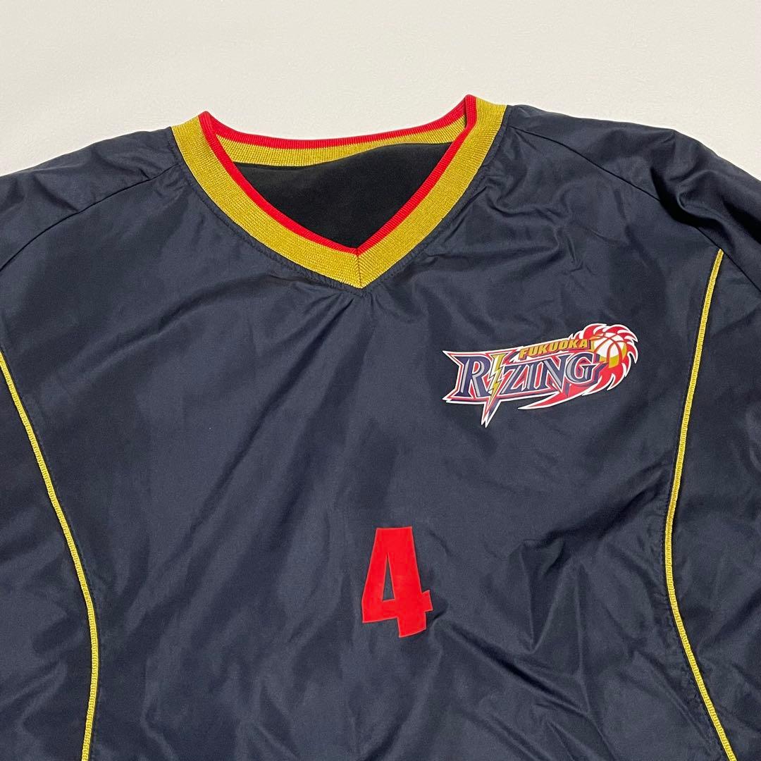 極美品 ライジングゼファーフクオカ バスケ プルオーバー ピステ ユニフォーム