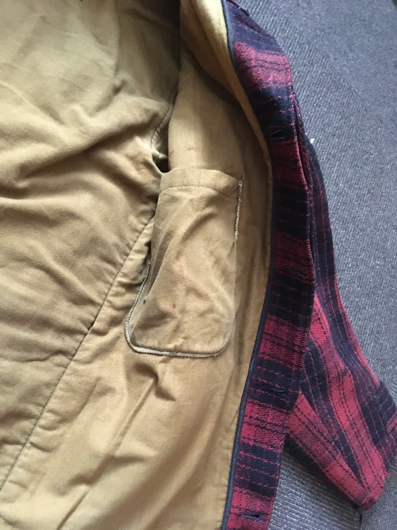 古着50s EMERGEMEY GARMENT ウールハンティングジャケット