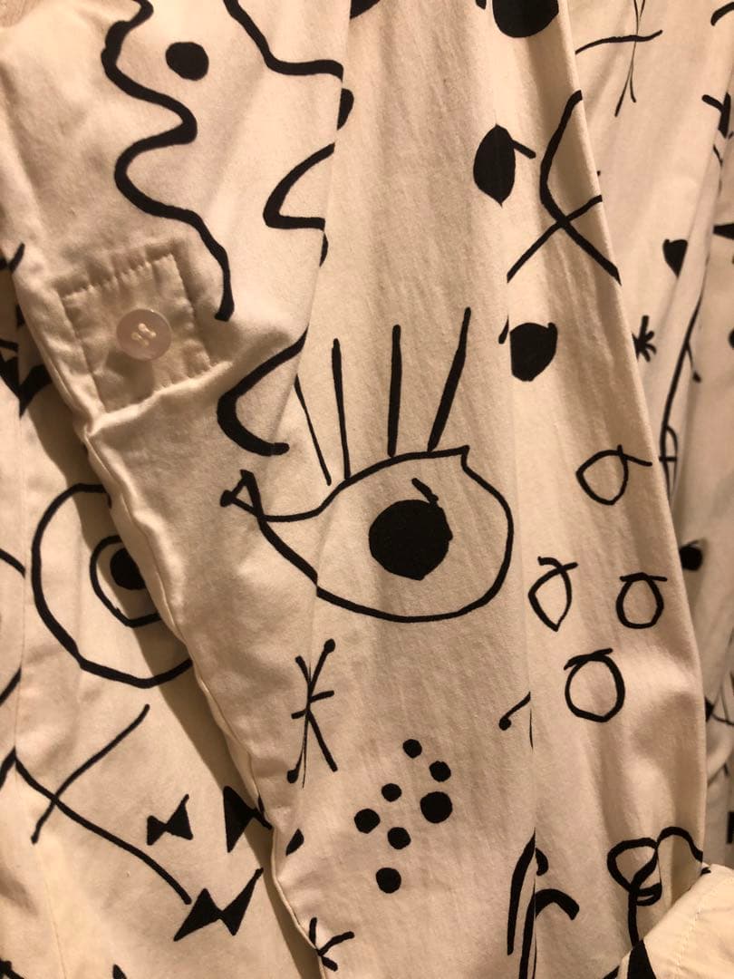 美品　Hiroko Koshino オーバーブラウス　ビッグシャツブラウス