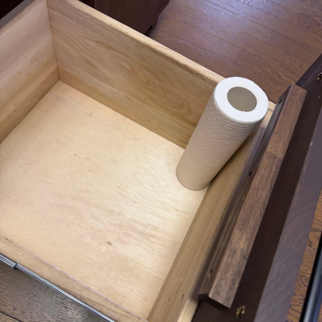 【日本製】今村家具工芸 キッチンカウンター 120 ピュアWN（天然木・完成品）