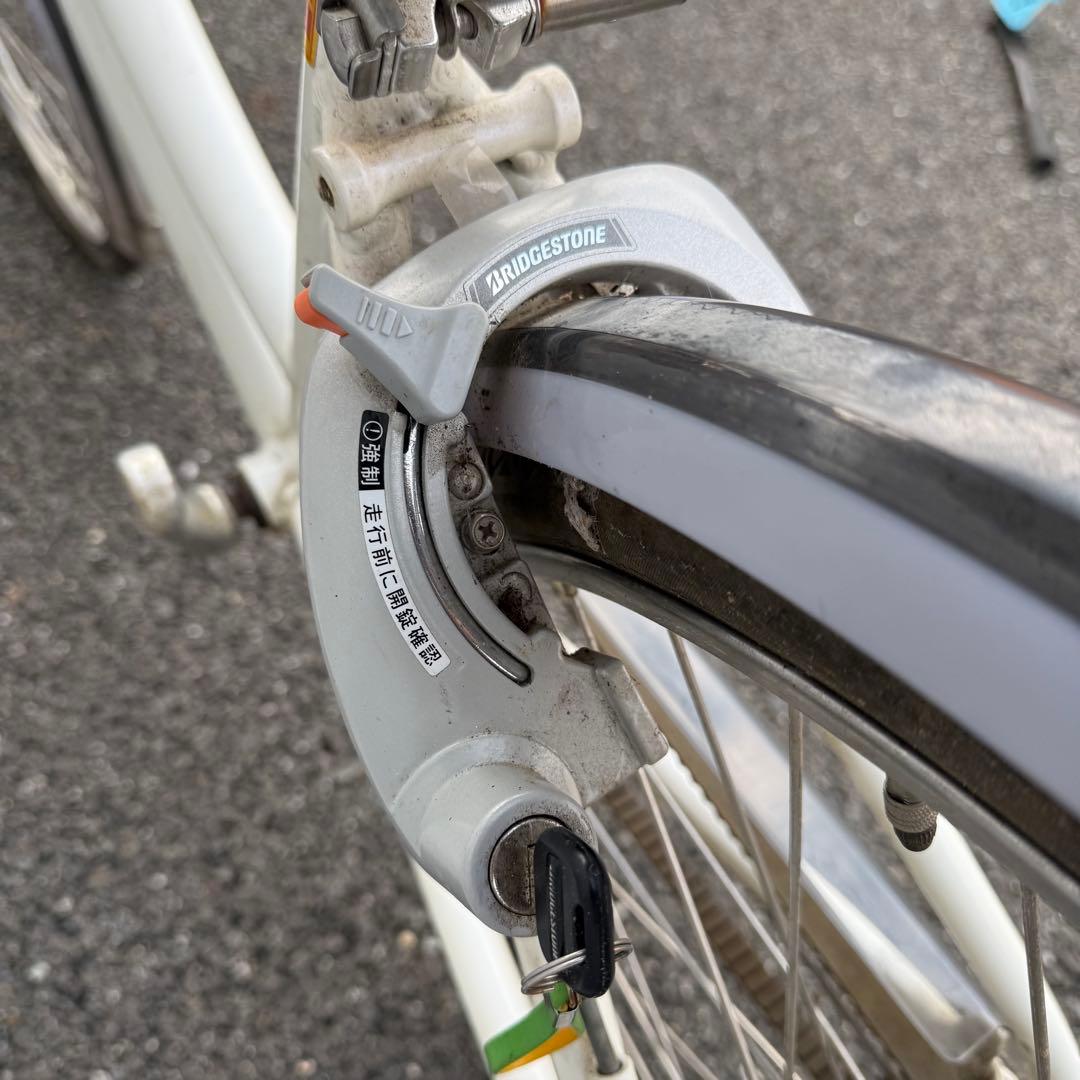 アルベルト 自転車 26インチ カゴ/変速機/オートライト付 定価10万円