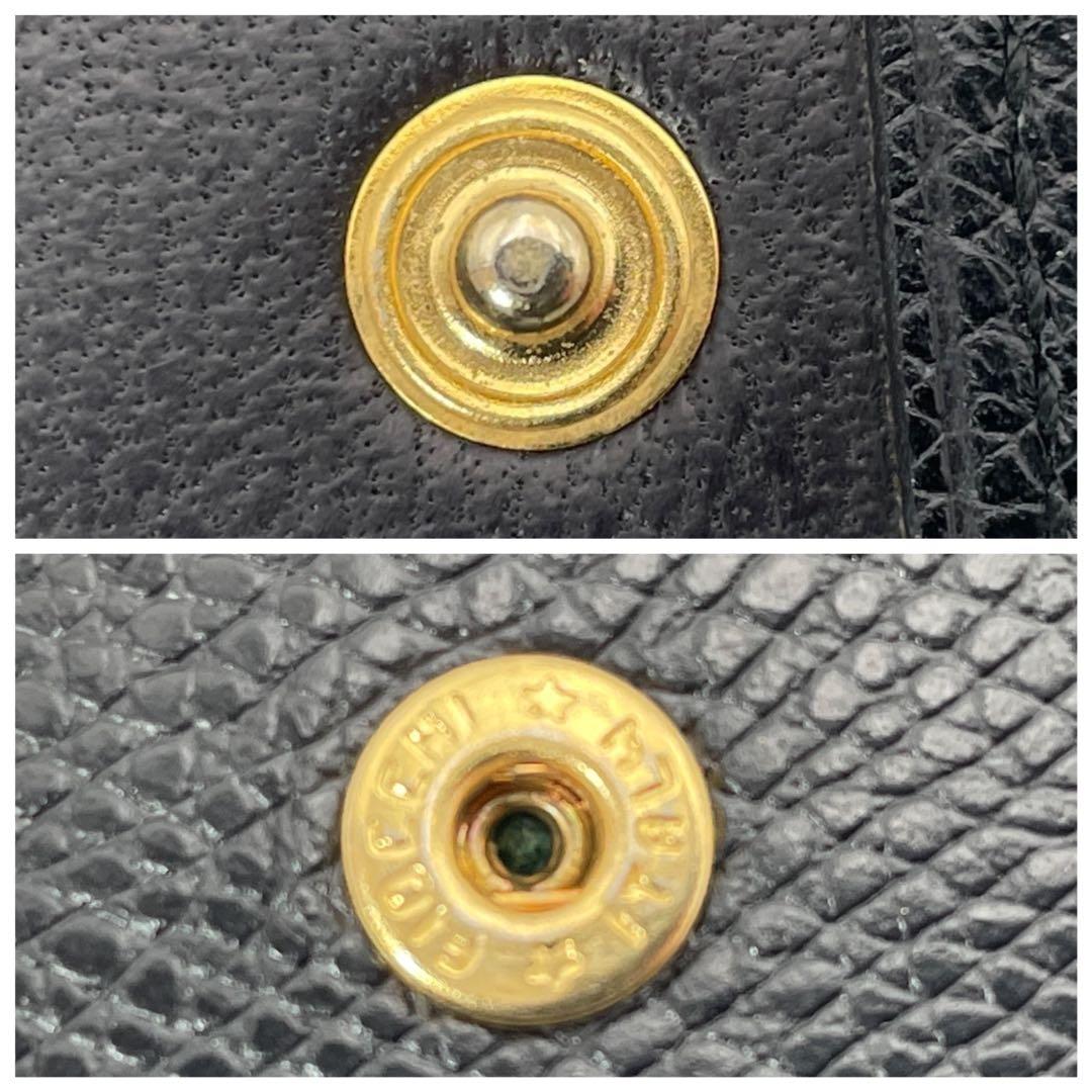 美品! LOEWE ロエベ レザー 6連キーケース ブラック