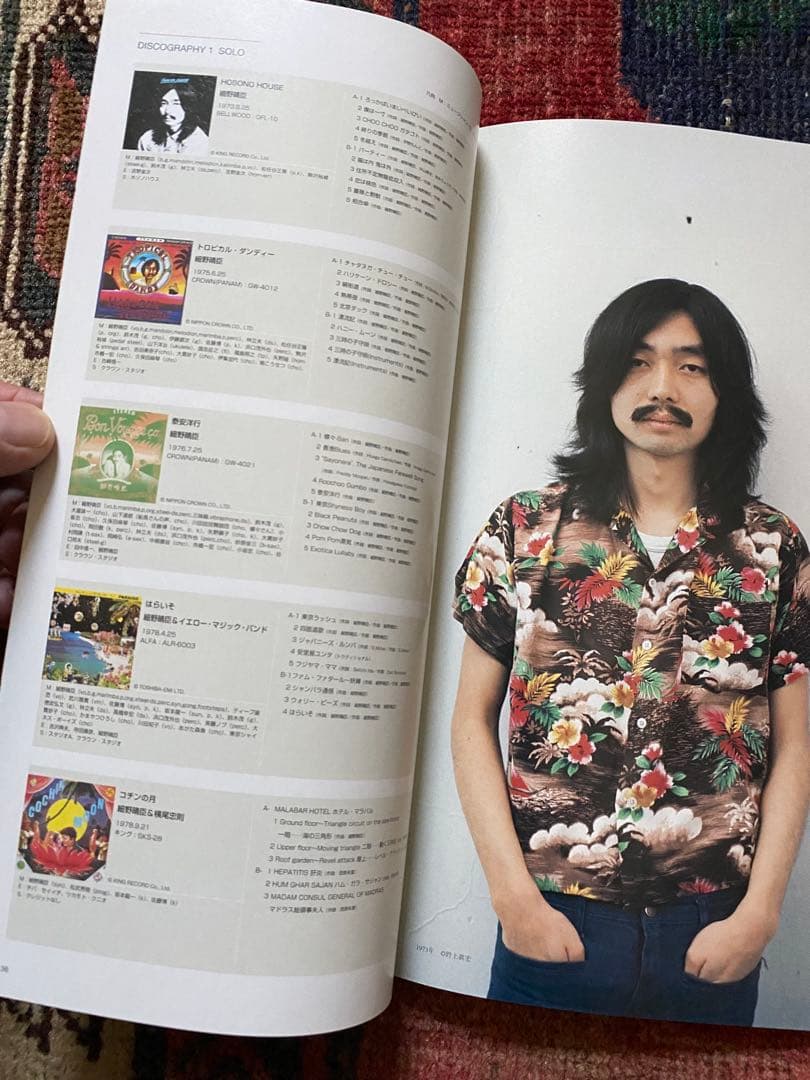 貴重 HOSONO BOX 1969-2000 細野晴臣4CD 豪華ブックレット