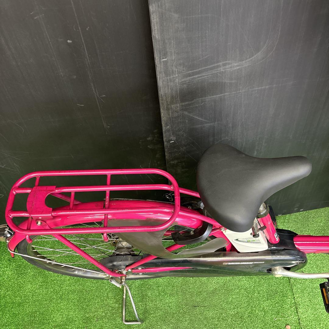 電動自転車 Panasonic Gyutto ピンク 3人乗り対応　54