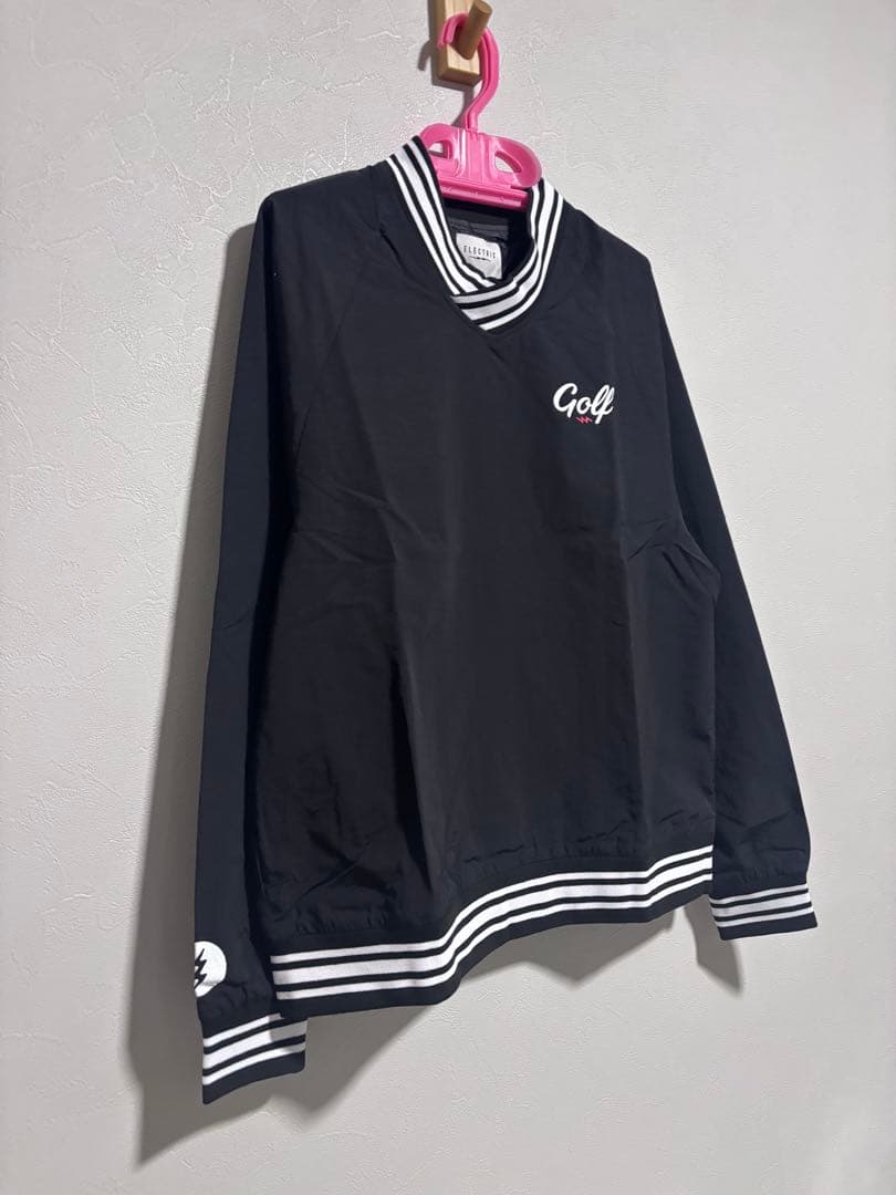 エレクトリック　ナイロンロゴプルオーバー