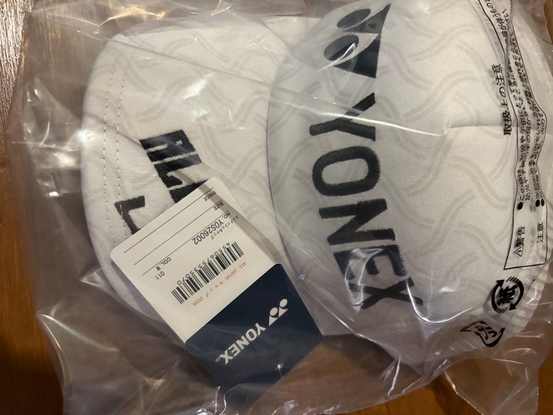 ヨネックス 2026 限定 キャップ ホワイト