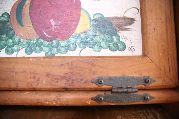 (値引き)木製のブレッドケース