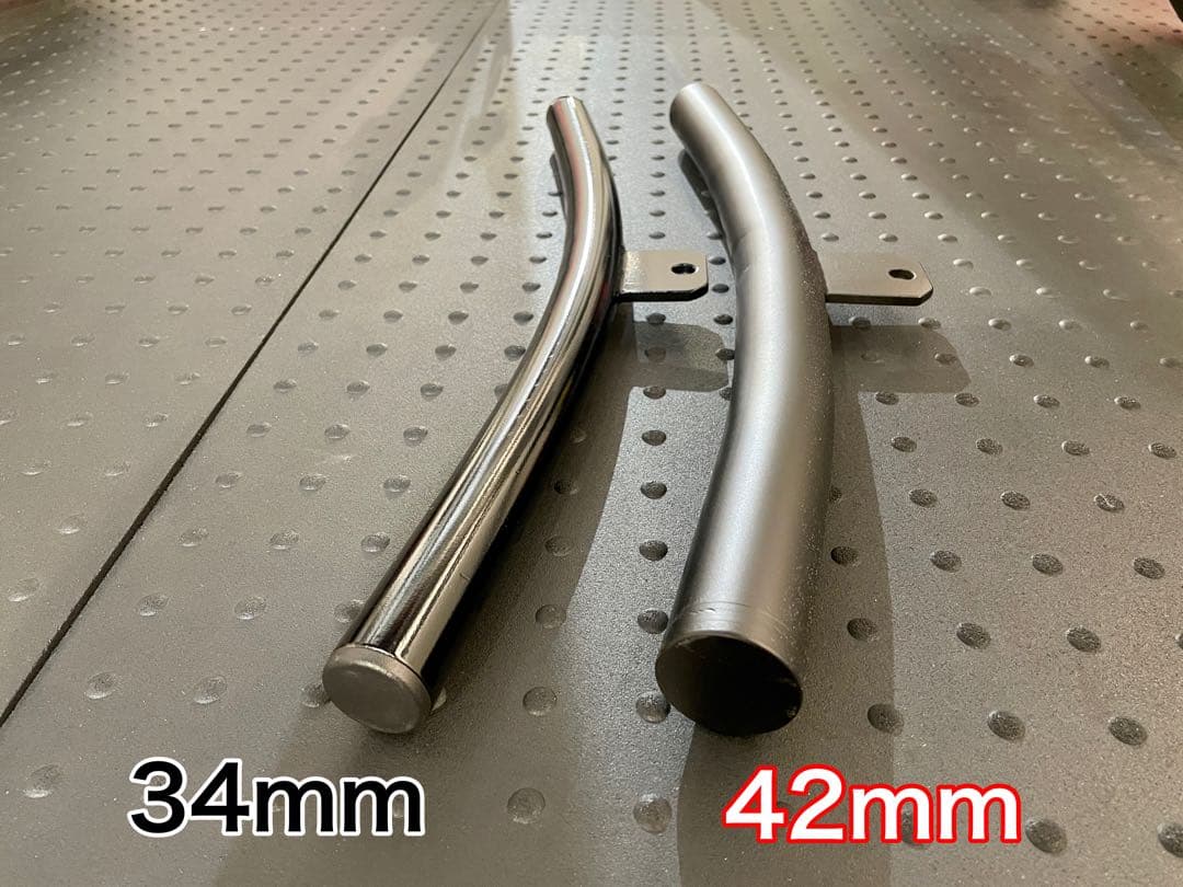 42mm極太トライセプスバー プレスダウンバー ケーブルアタッチメント