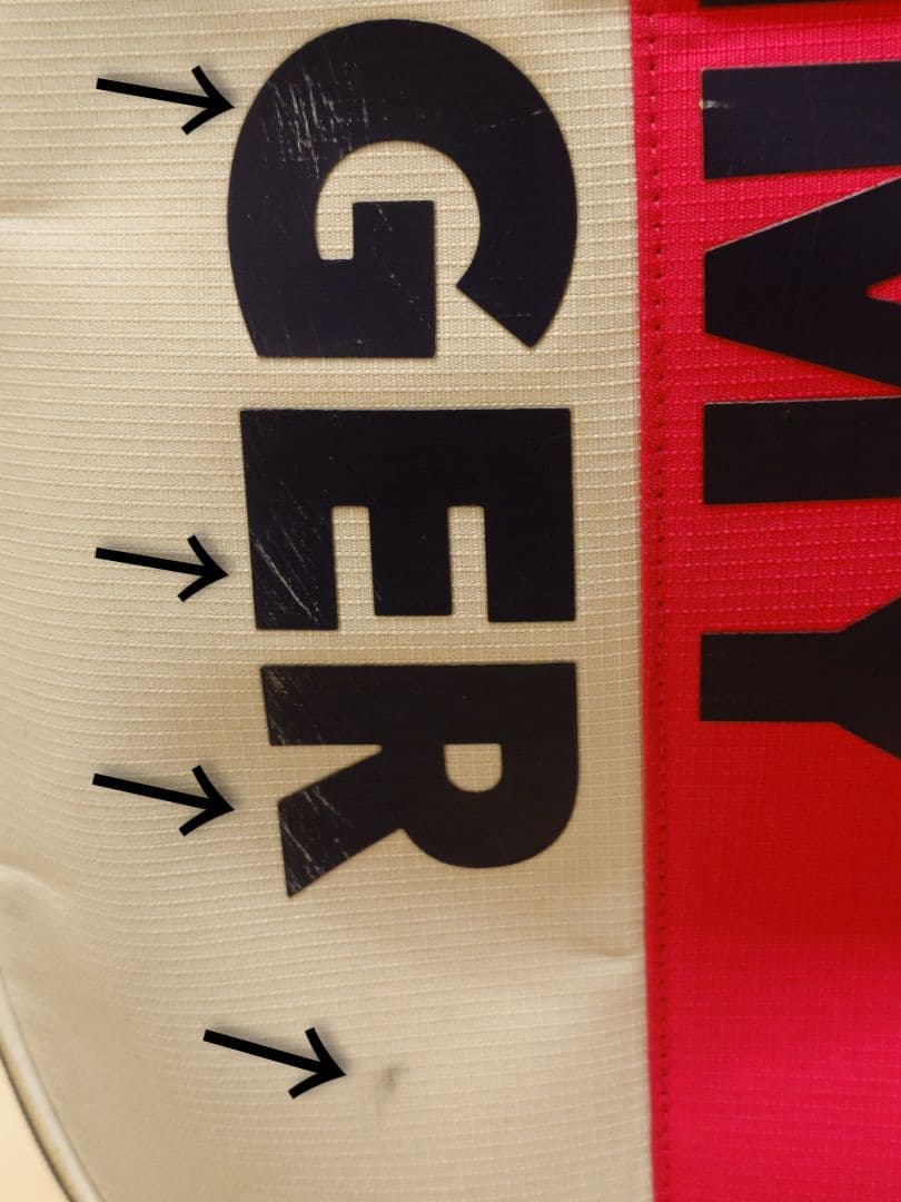   キャディバッグ ピンク✕白✕ネイビー