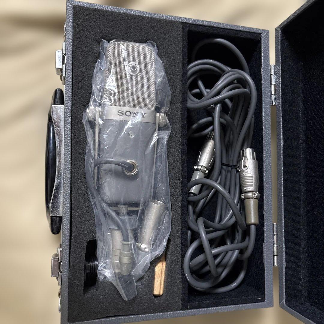 sony c-38b コンデンサーマイク本体 ケース付
