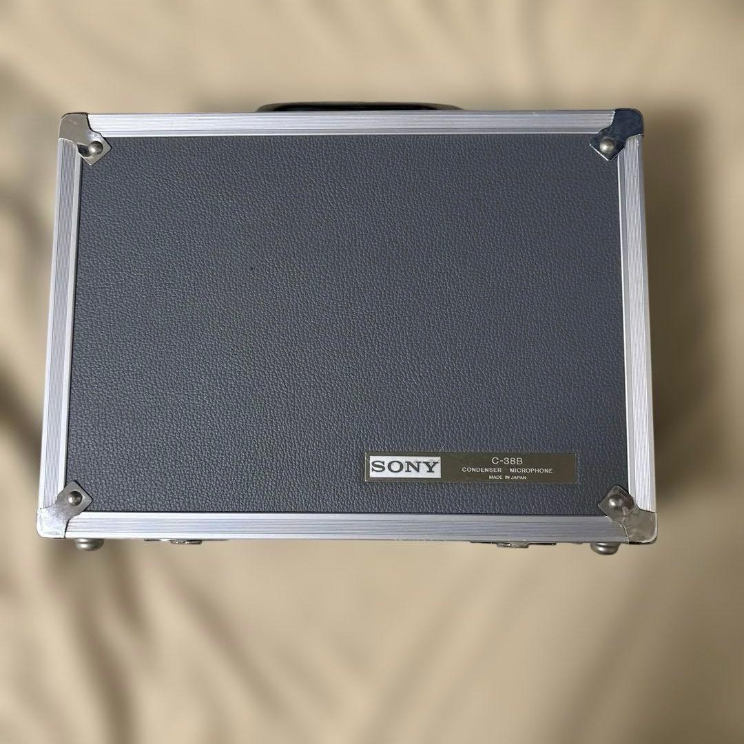 sony c-38b コンデンサーマイク本体 ケース付