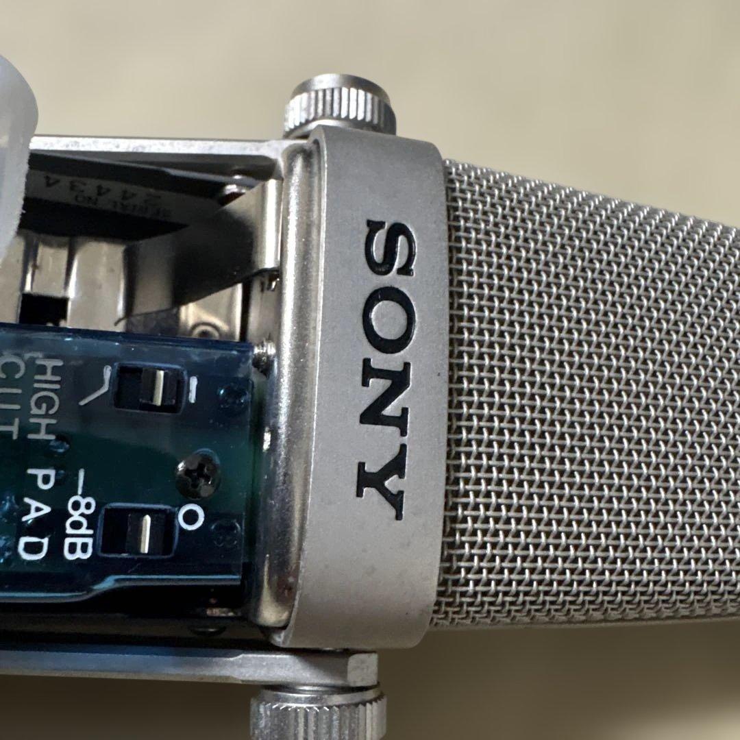 sony c-38b コンデンサーマイク本体 ケース付