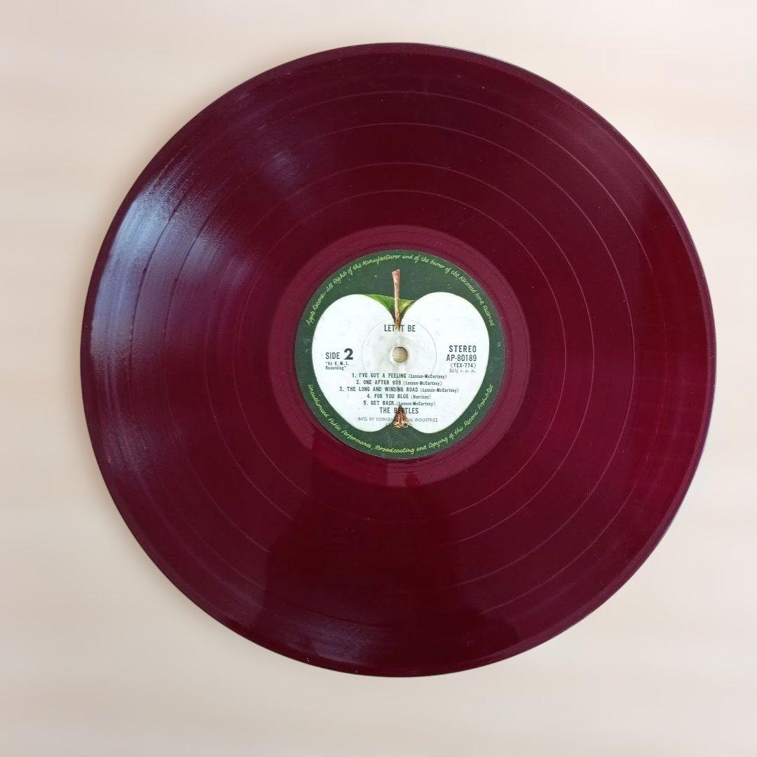 THE BEATLES LET IT BE アナログレコード