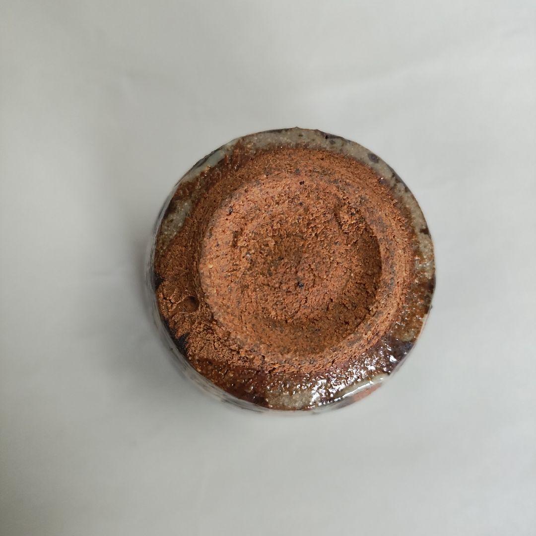 長森慶　麦わら湯呑　朝日焼　唐津焼