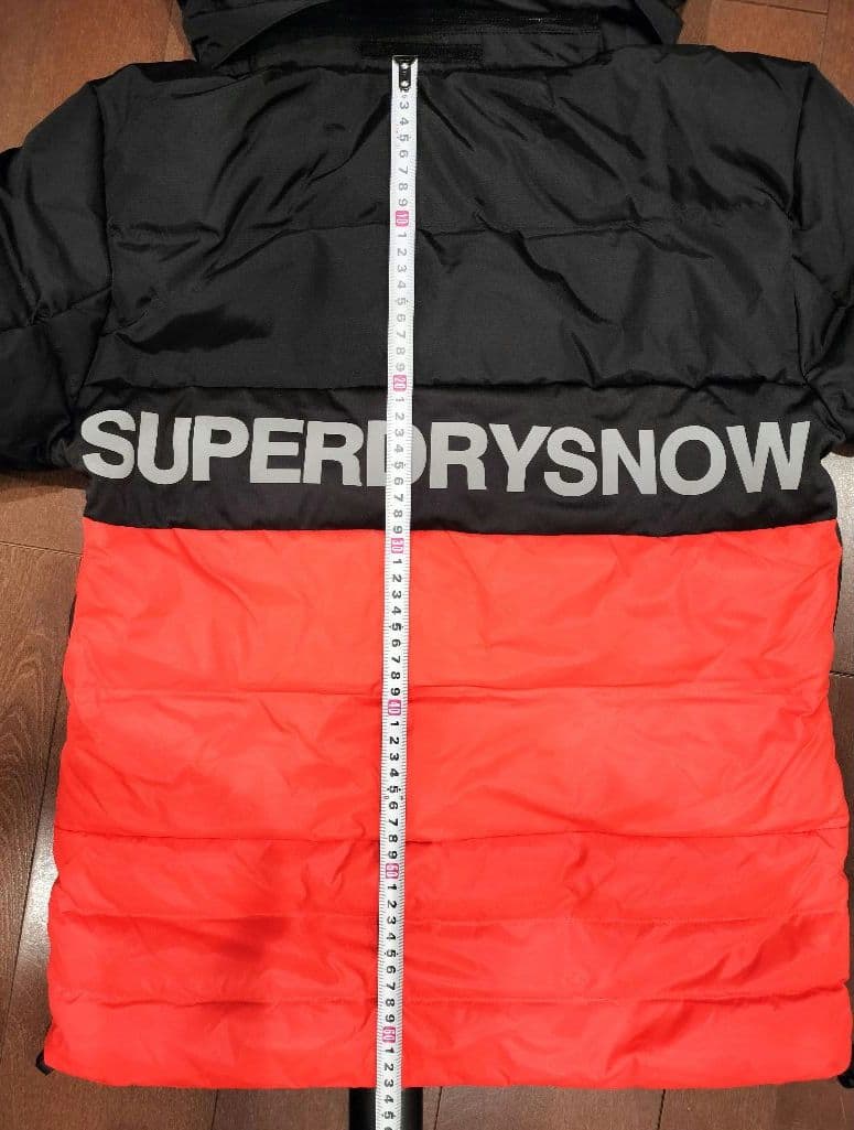 【タグ付新品】SuperdryスキーダウンパファージャケットM