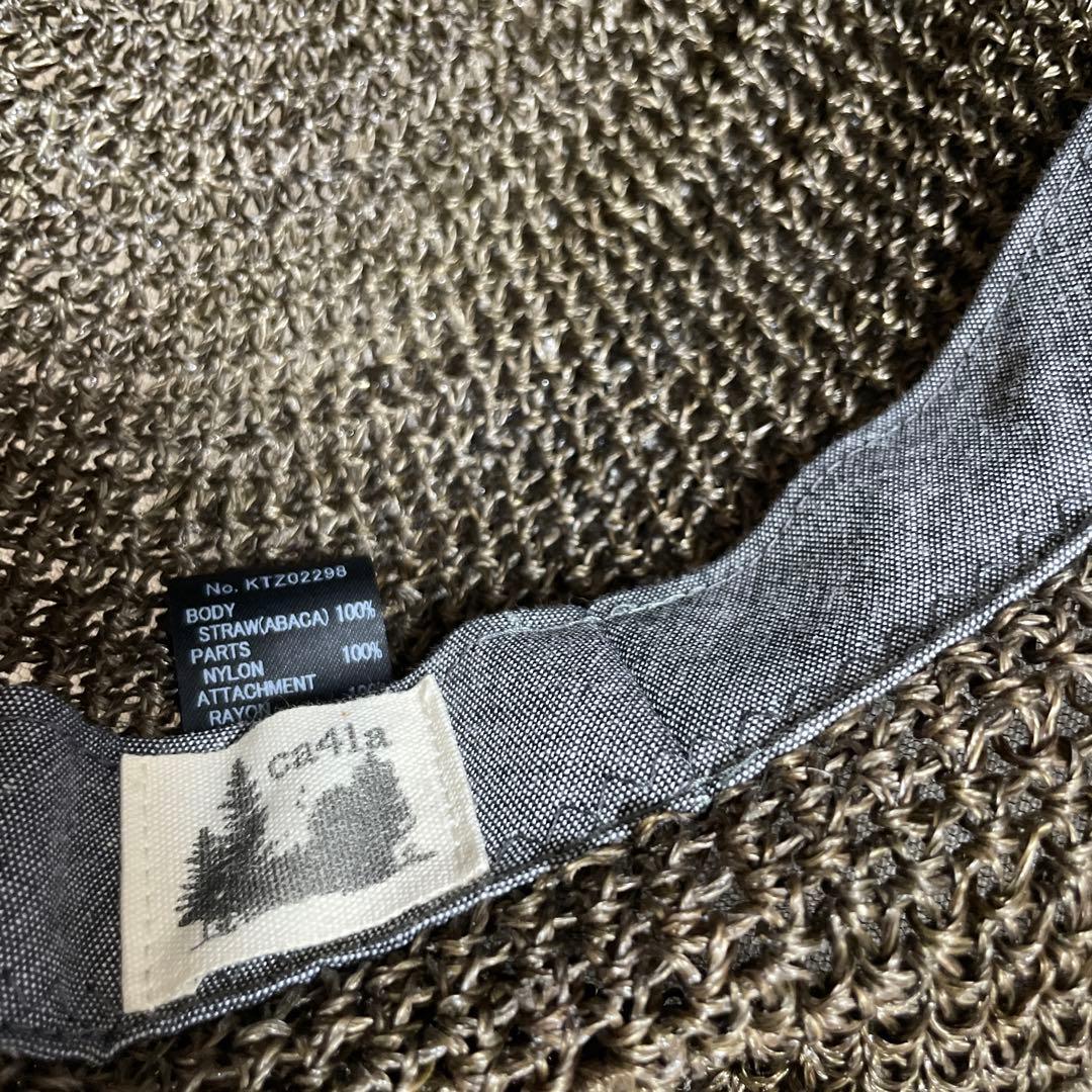 カシラ　ca4la CF LAYLA 麦わら帽子ハット