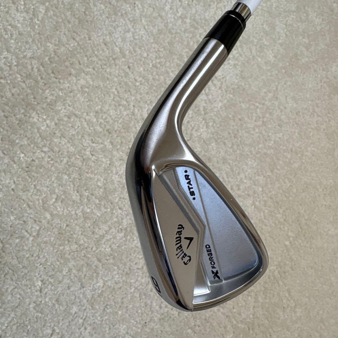ゆずさんCallaway X FORGED STAR(2024)アイアン