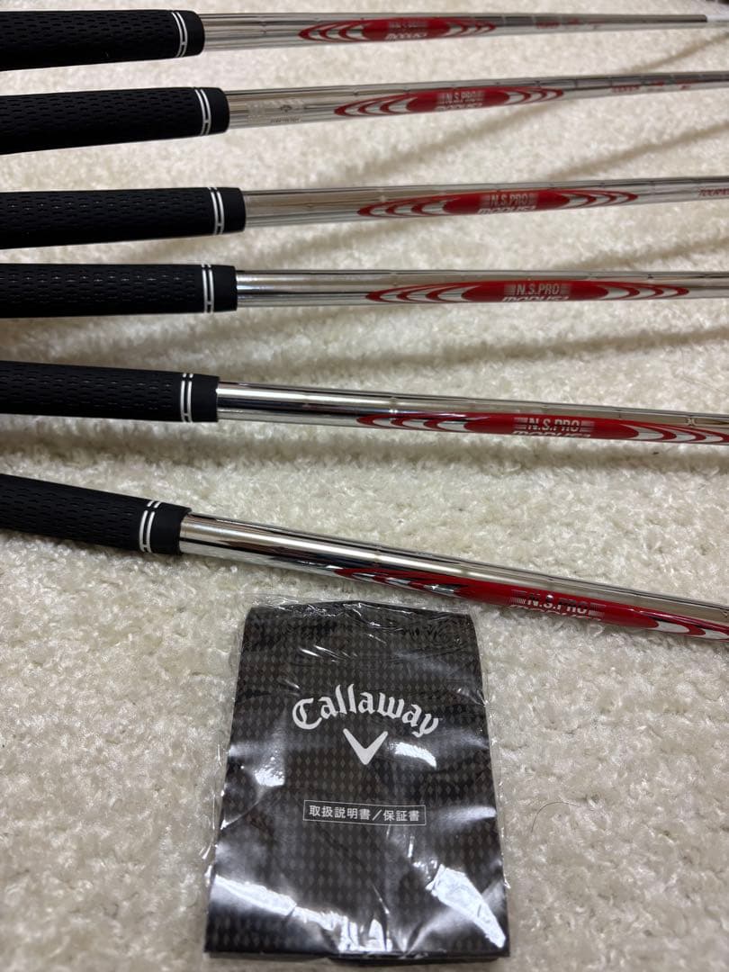 ゆずさんCallaway X FORGED STAR(2024)アイアン