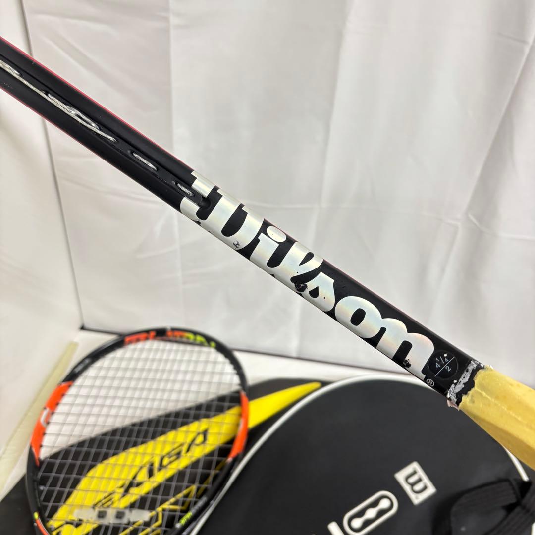 Wilson BURN 100s ncode nps 95 硬式テニスラケット