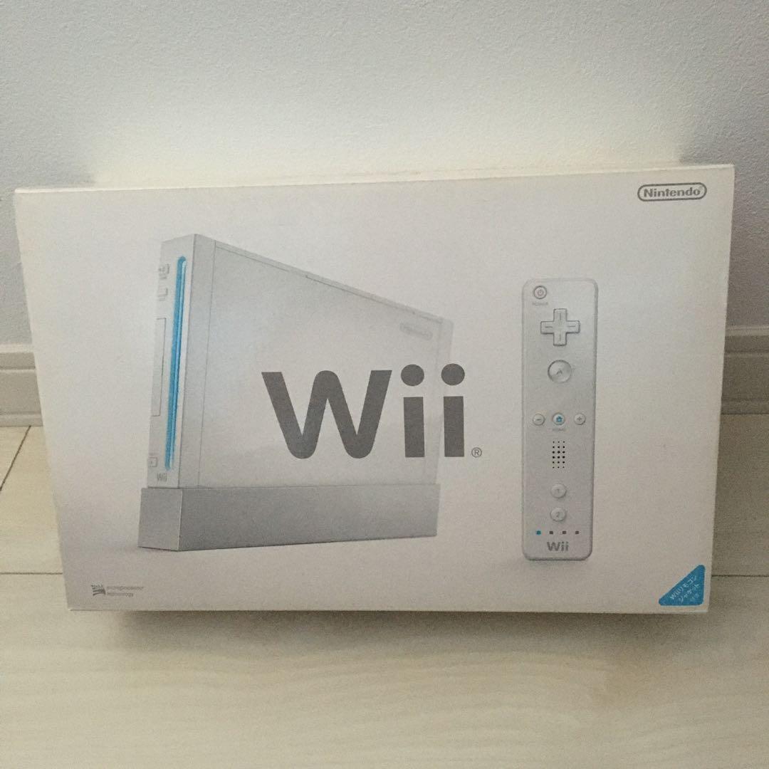 ゲーム　wii本体　ゲームソフト2本セット　購入してすぐに遊べますよ‼️