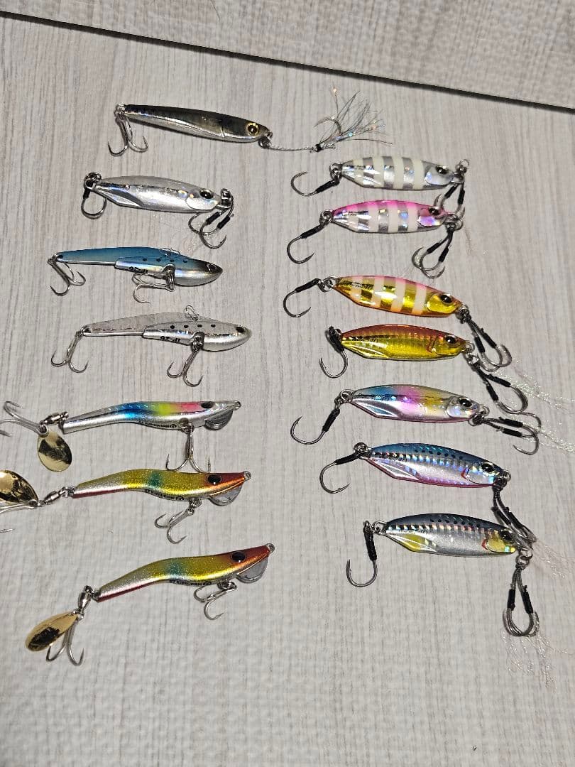 ルアー　メタルジグ　ライン　ショアジギング　引退セット　まとめ売り