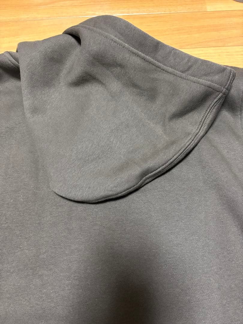 人気完売リラックス GAPロゴ ジップアップパーカー ブラウン