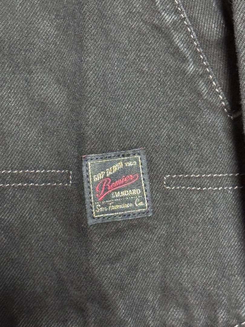 新品未使用 人気商品 Gap デニムジャケット 黒