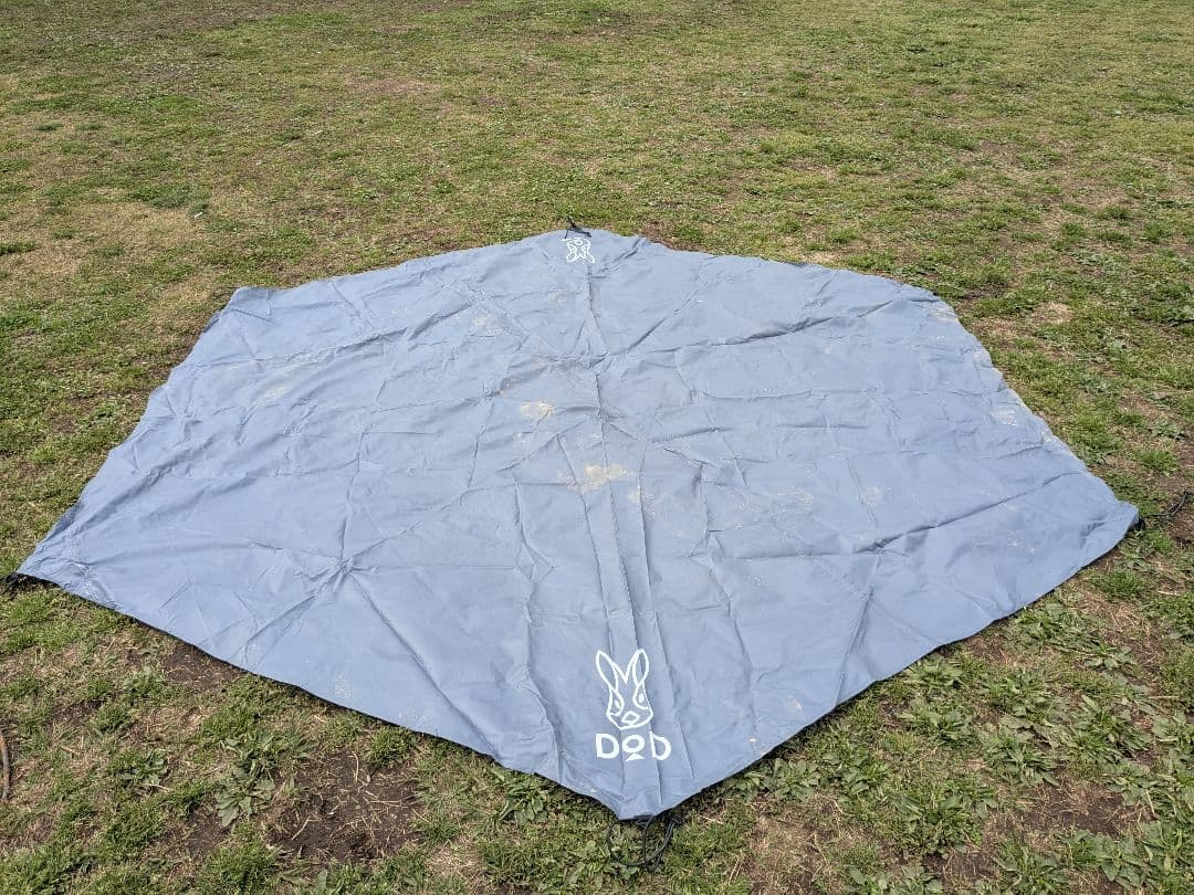 DOD　ワンポールテントM　グランドシート＆フロアマット＆トンガリハット付き