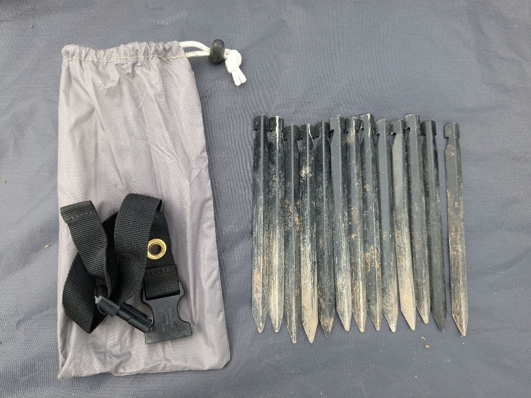 DOD　ワンポールテントM　グランドシート＆フロアマット＆トンガリハット付き