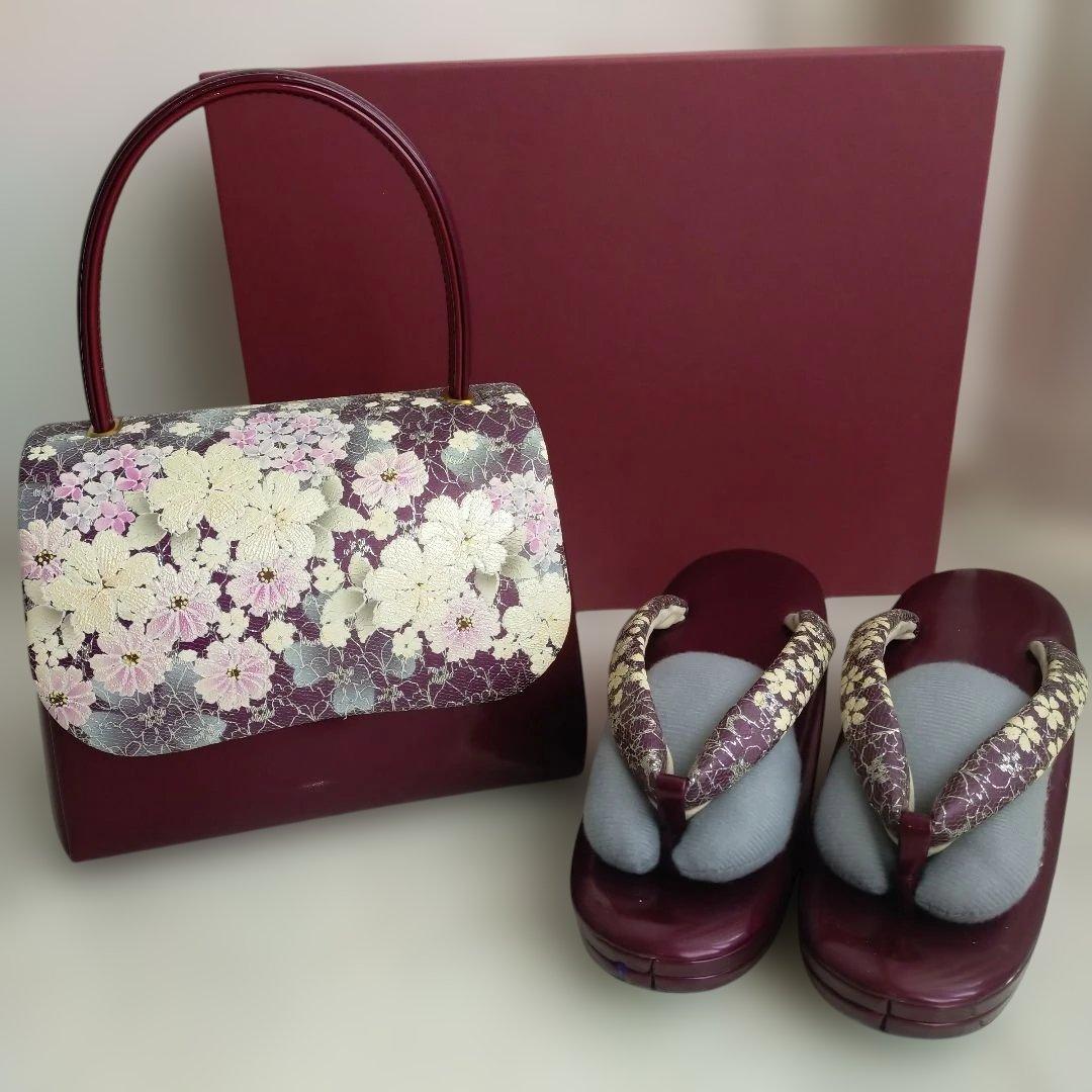 和装小物　草履バッグセット　草履24cm 成人式