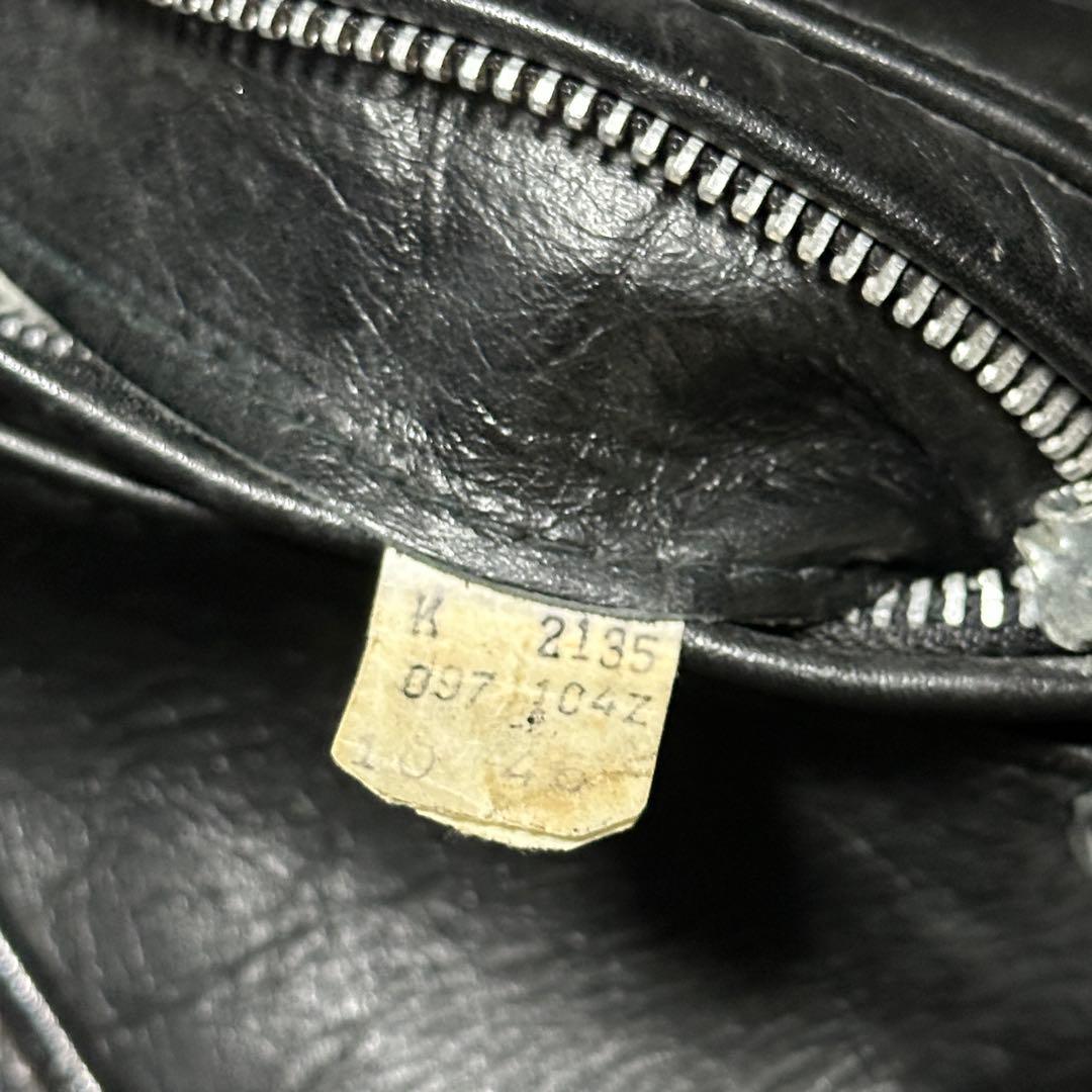 Leather Craft Process シングルライダースジャケットXL