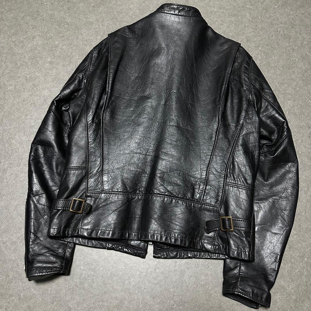 Leather Craft Process シングルライダースジャケットXL
