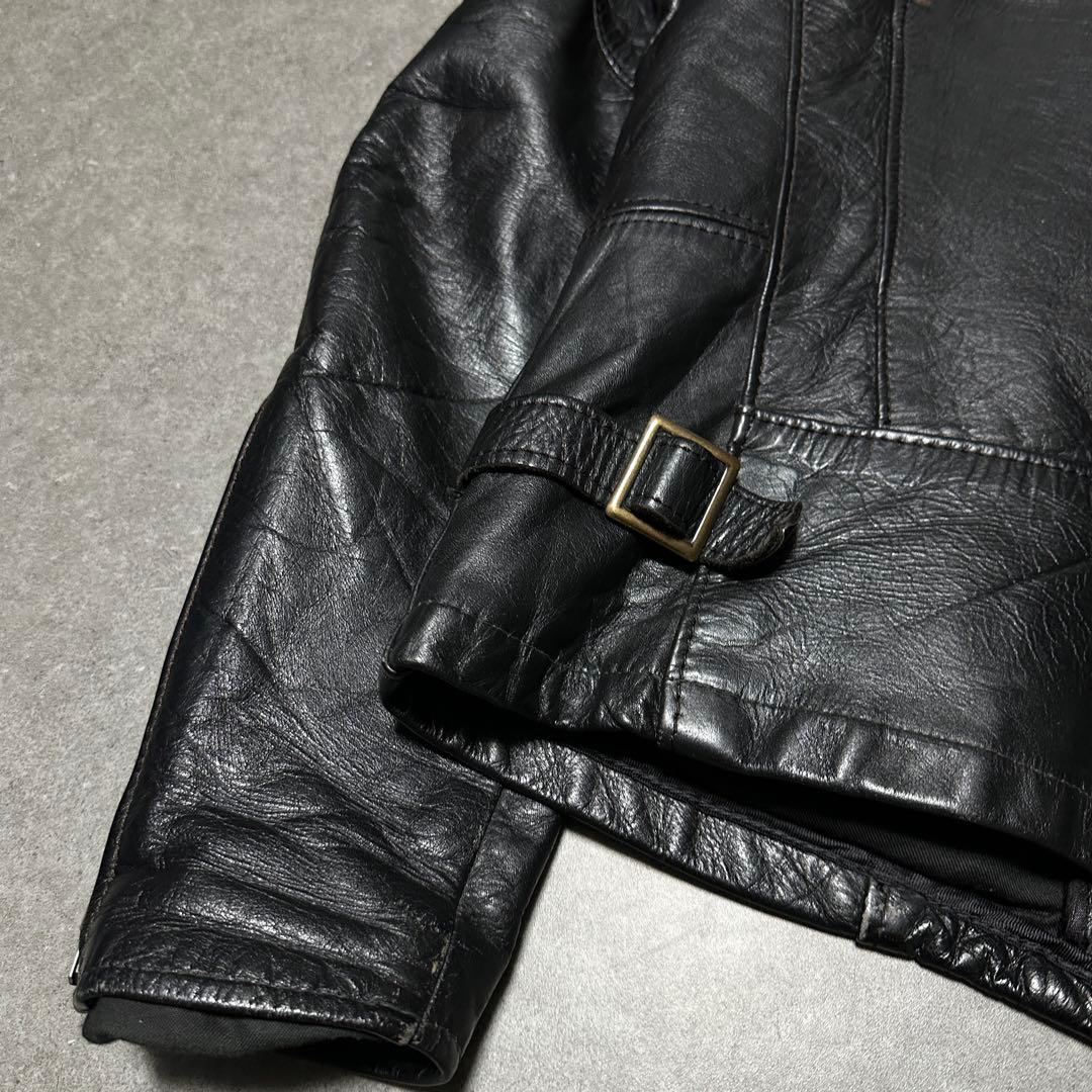 Leather Craft Process シングルライダースジャケットXL