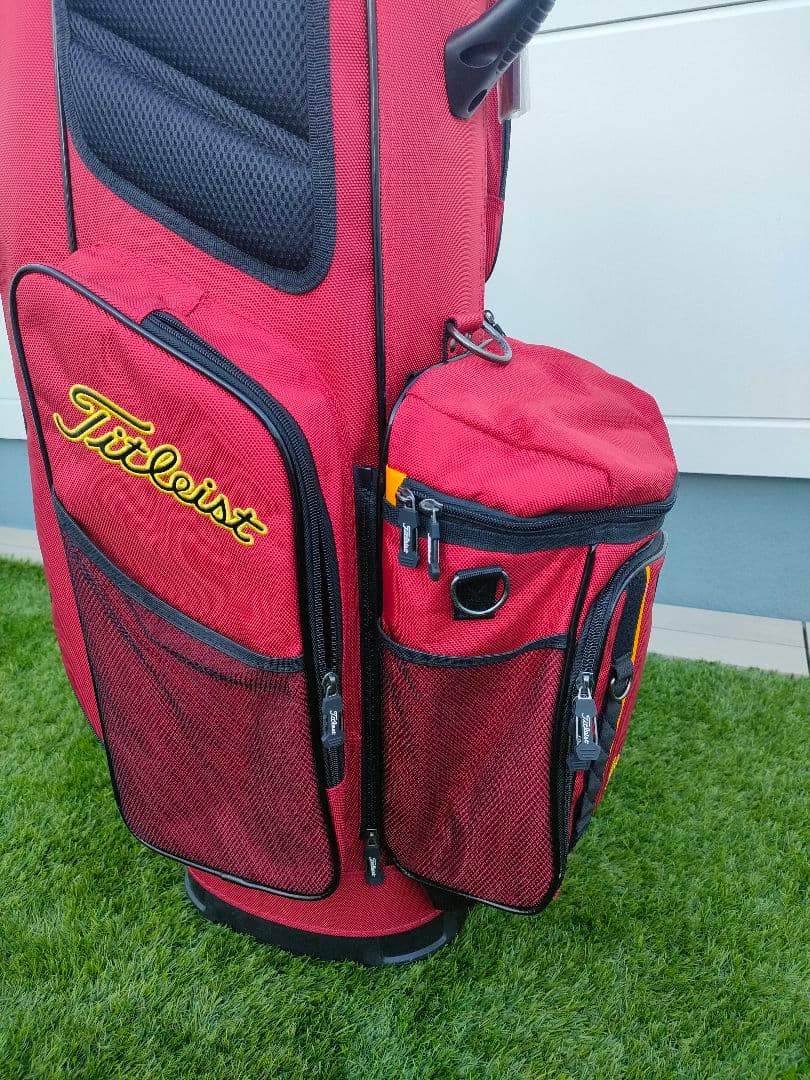 Titleist キャディバッグ レッド