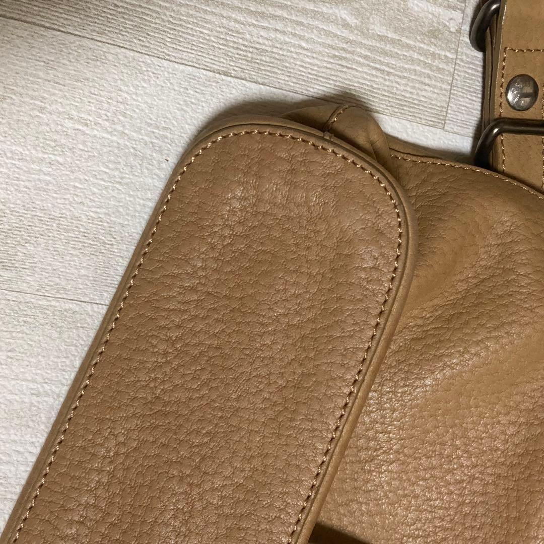 マルニ　3way ベージュ レザー バッグ MARNI